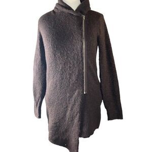 Cozy H&M Brown Zip Sweater